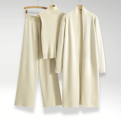 FOR EVER EST™ | Three-Piece Luxe Knit Set