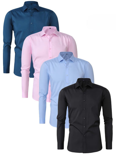 FOR EVER EST™ | Elegant Long-Sleeved Shirt with Buttons
