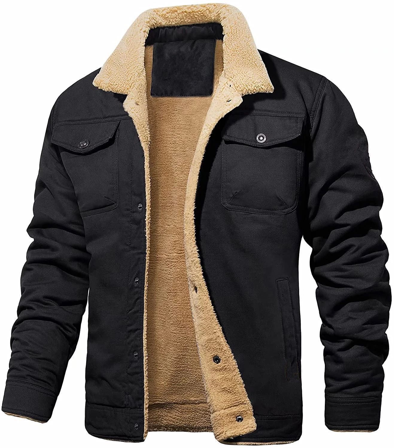 FOR EVER EST™ | Men's Sherpa-Lined Jacket