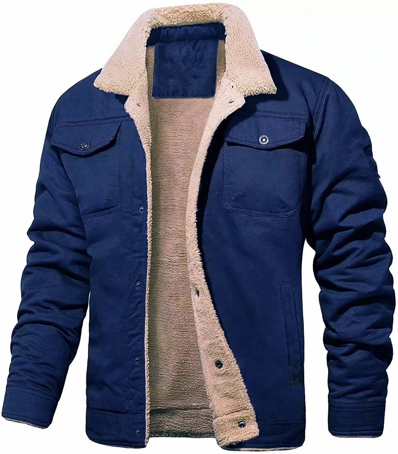FOR EVER EST™ | Men's Sherpa-Lined Jacket
