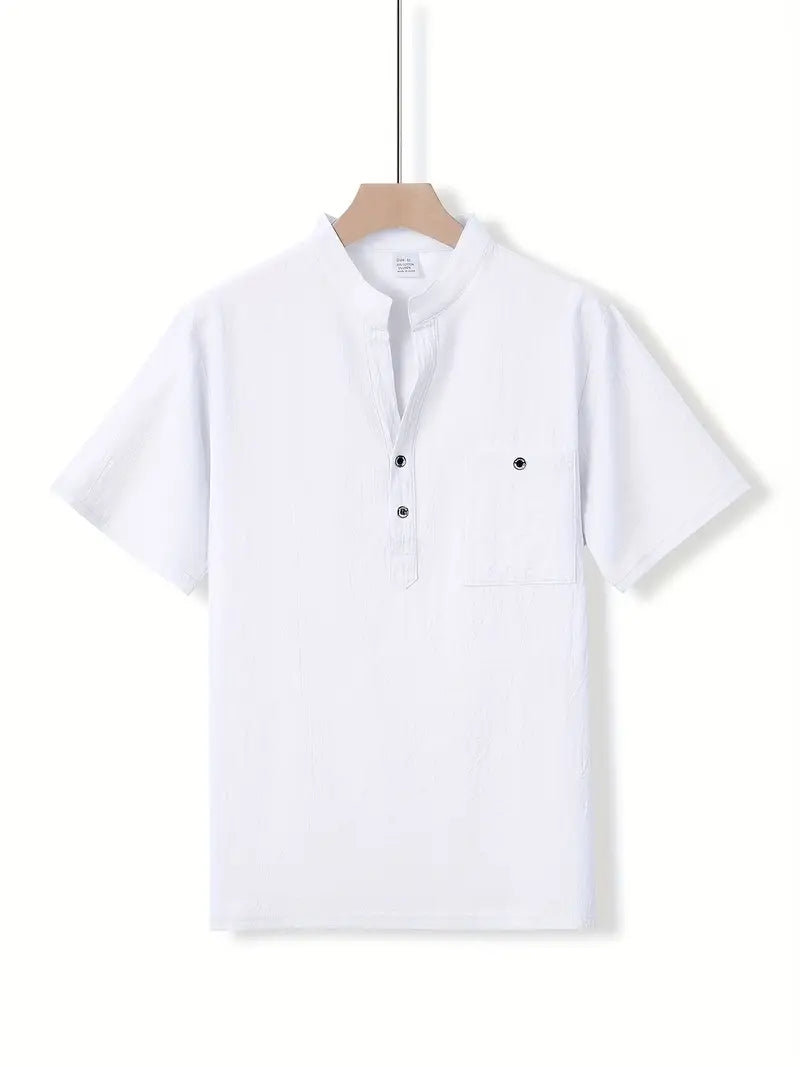 FOR EVER EST™ | Elegant Short-Sleeved Shirt