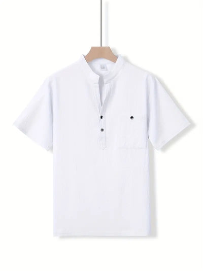 FOR EVER EST™ | Elegant Short-Sleeved Shirt