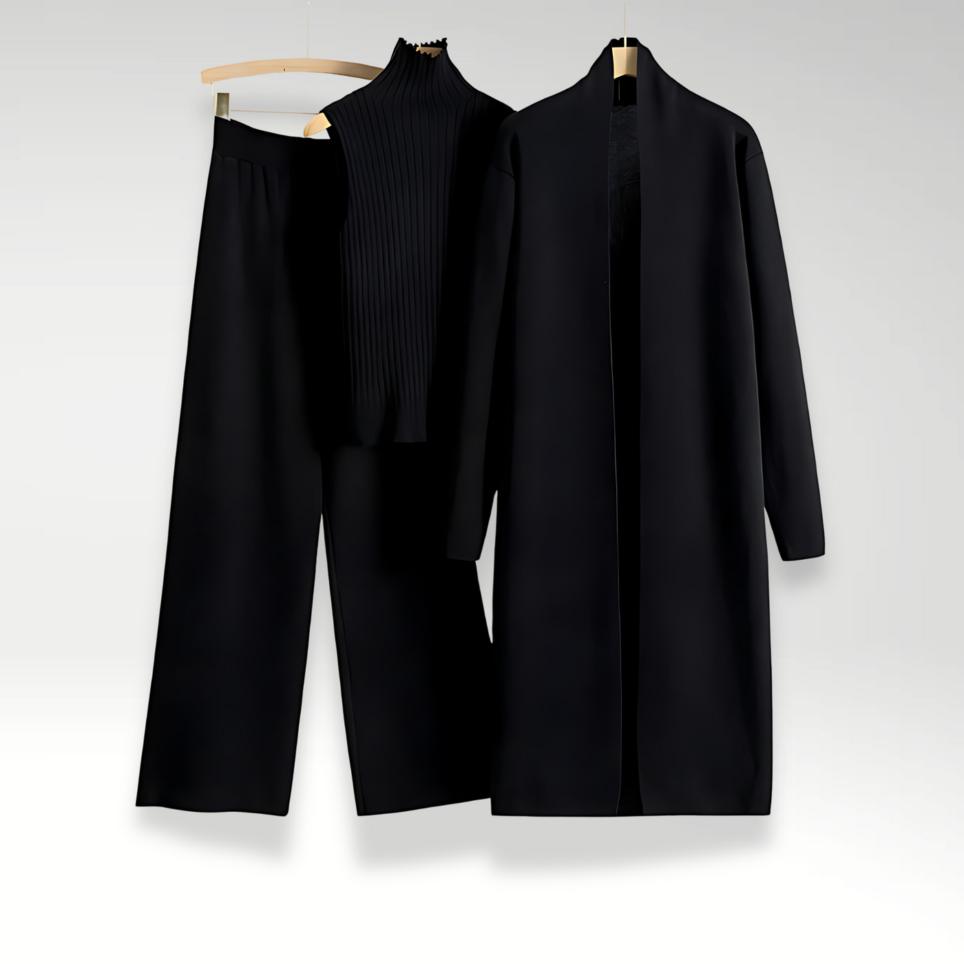 FOR EVER EST™ | Three-Piece Luxe Knit Set