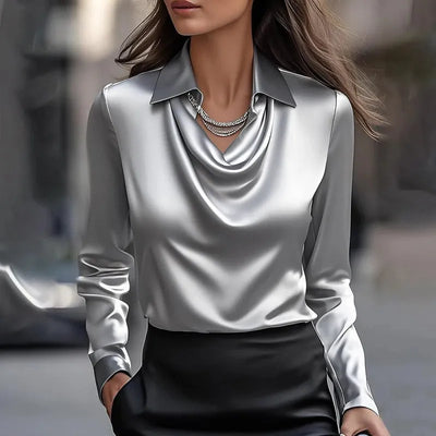 FOR EVER EST™ | Elegant Long Sleeve Blouse