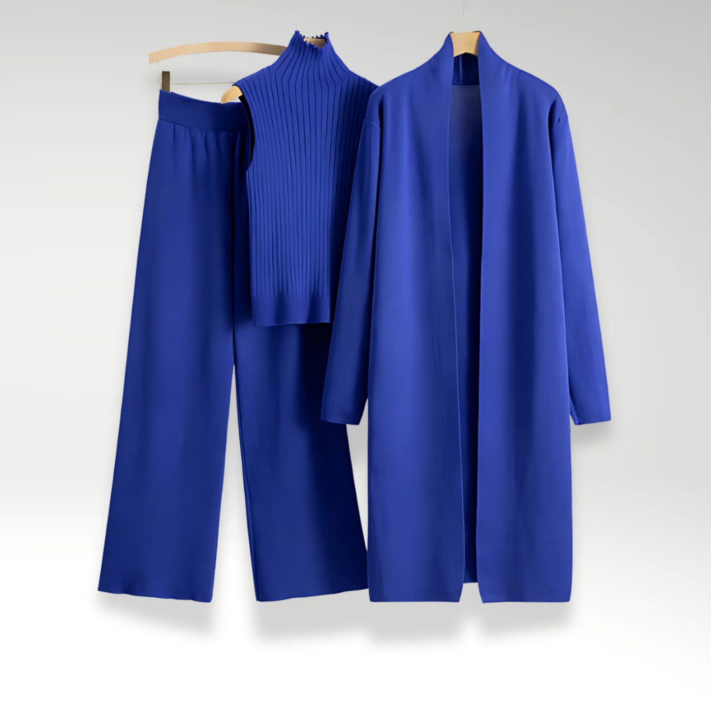 FOR EVER EST™ | Three-Piece Luxe Knit Set