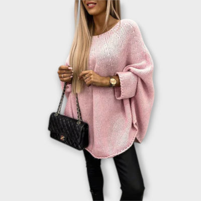 FOR EVER EST™ | Stylish Women’s Sweater with Round Neck