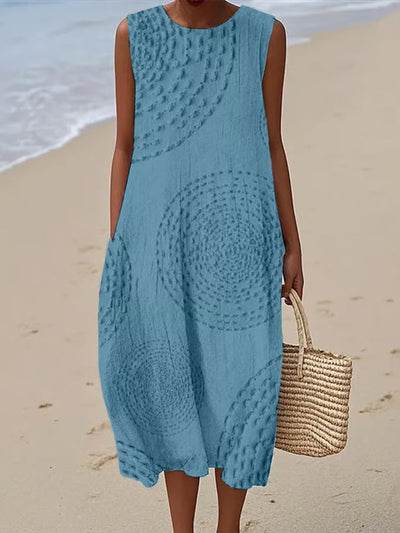 FOR EVER EST™ | Maxi Dress with Textured Pattern