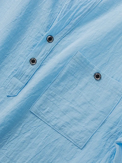 FOR EVER EST™ | Elegant Short-Sleeved Shirt