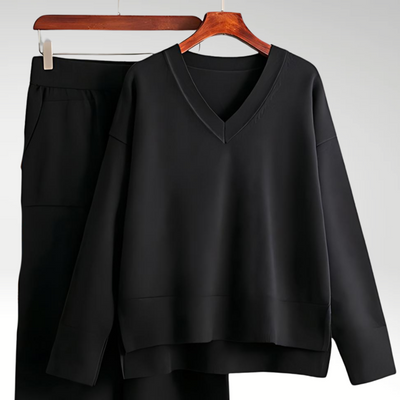 FOR EVER EST™ | Serenity Luxury Set with V-neck