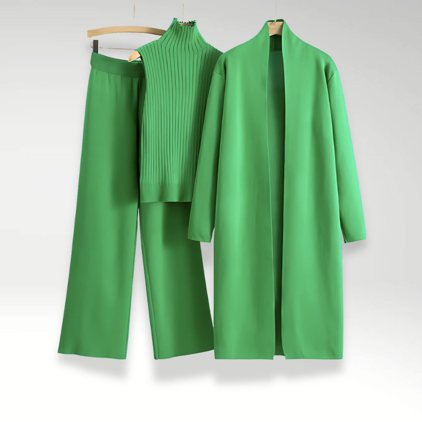 FOR EVER EST™ | Three-Piece Luxe Knit Set