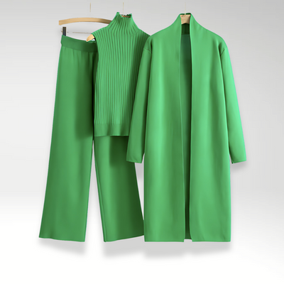 FOR EVER EST™ | Three-Piece Luxe Knit Set
