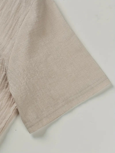 FOR EVER EST™ | Elegant Short-Sleeved Shirt