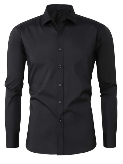 FOR EVER EST™ | Elegant Long-Sleeved Shirt with Buttons