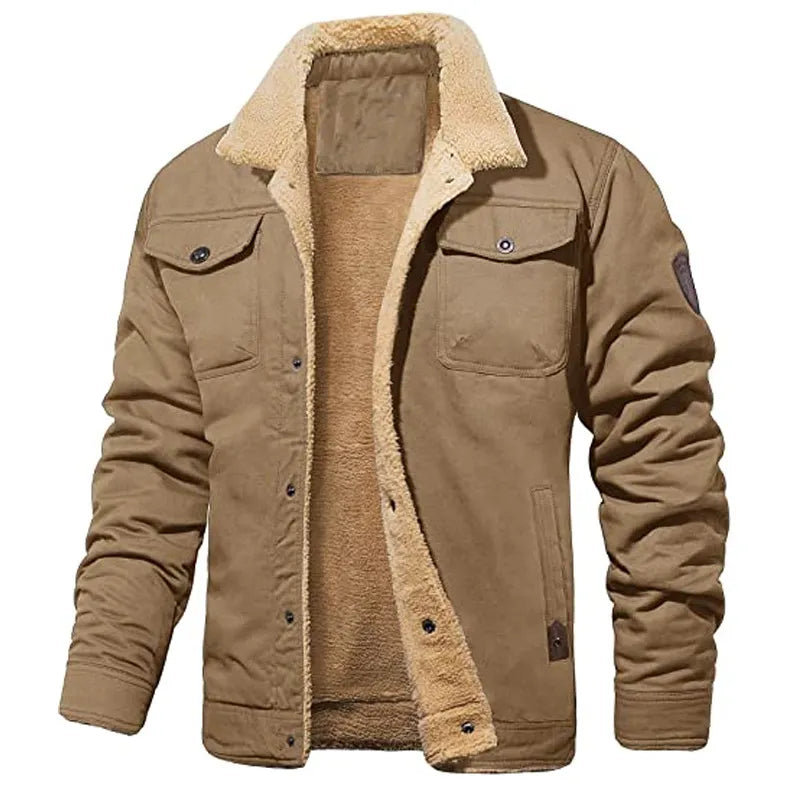FOR EVER EST™ | Men's Sherpa-Lined Jacket