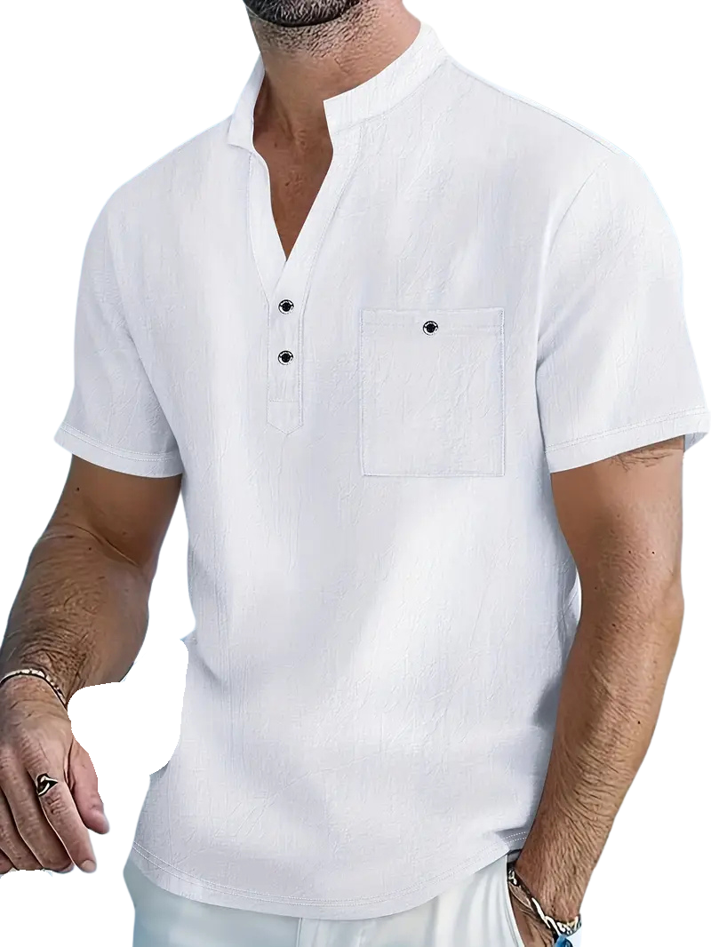 FOR EVER EST™ | Elegant Short-Sleeved Shirt