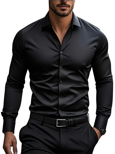 FOR EVER EST™ | Elegant Long-Sleeved Shirt with Buttons