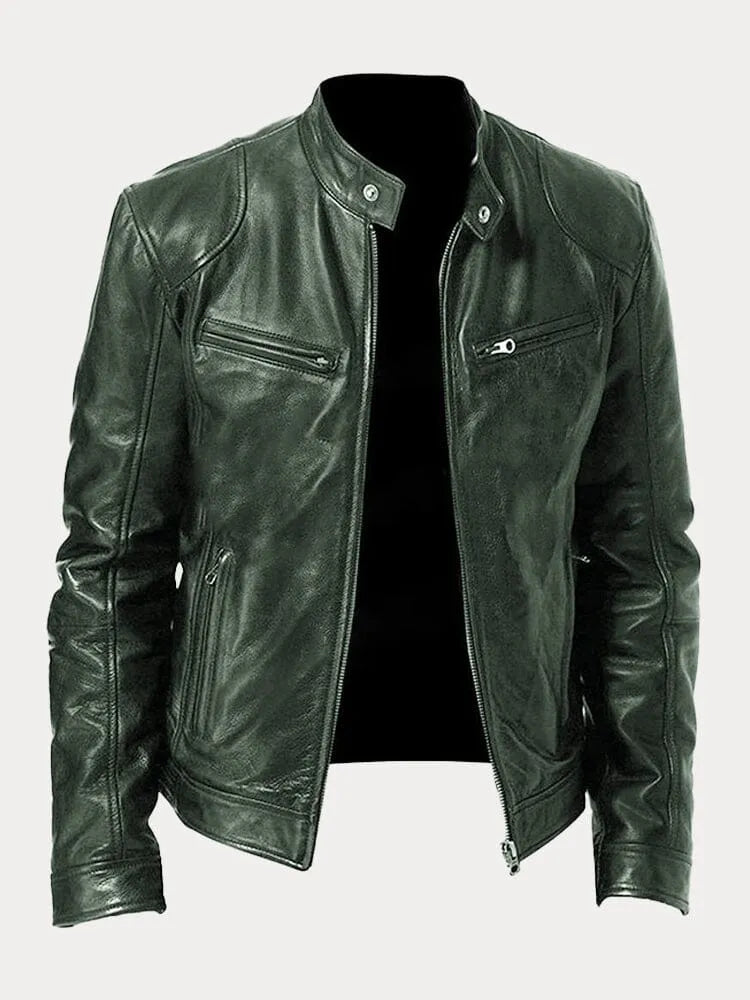 FOR EVER EST™ | Casual Leather Jacket