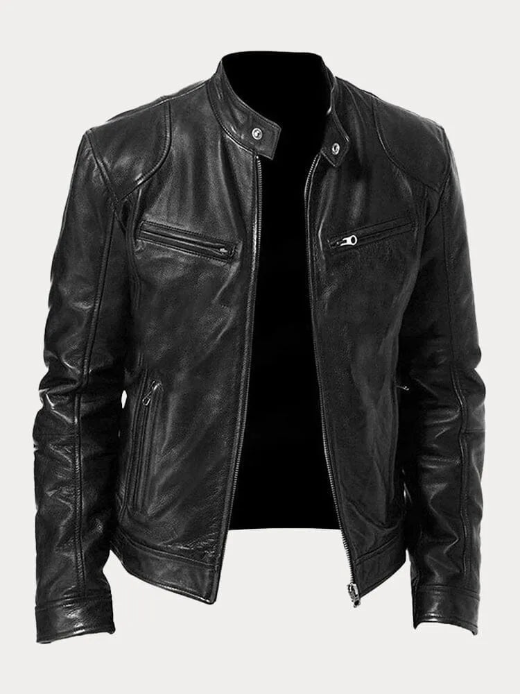 FOR EVER EST™ | Casual Leather Jacket