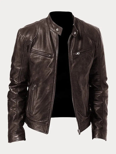 FOR EVER EST™ | Casual Leather Jacket