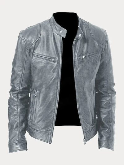 FOR EVER EST™ | Casual Leather Jacket