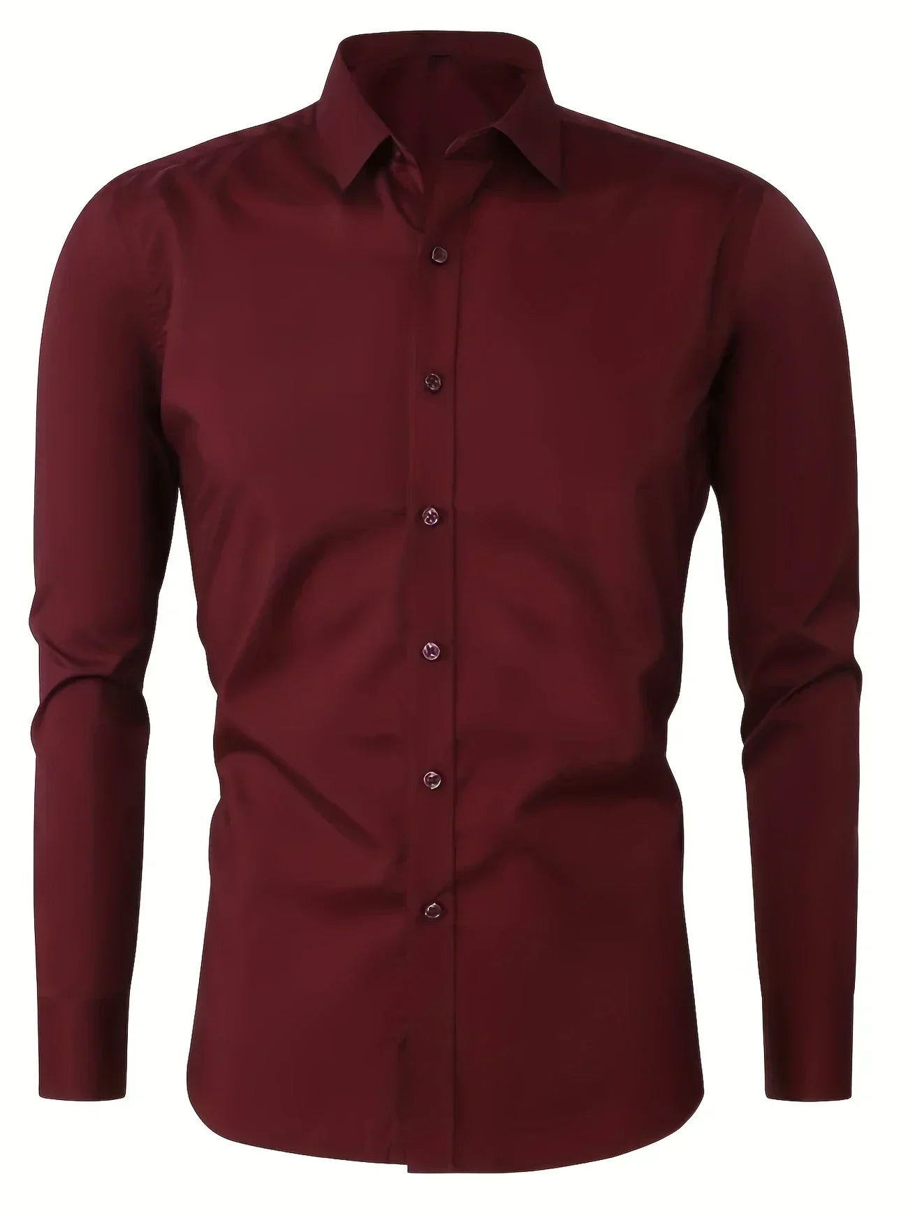 FOR EVER EST™ | Elegant Long-Sleeved Shirt with Buttons