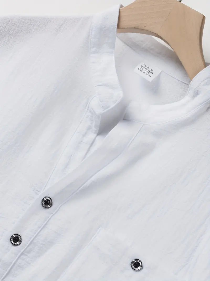 FOR EVER EST™ | Elegant Short-Sleeved Shirt
