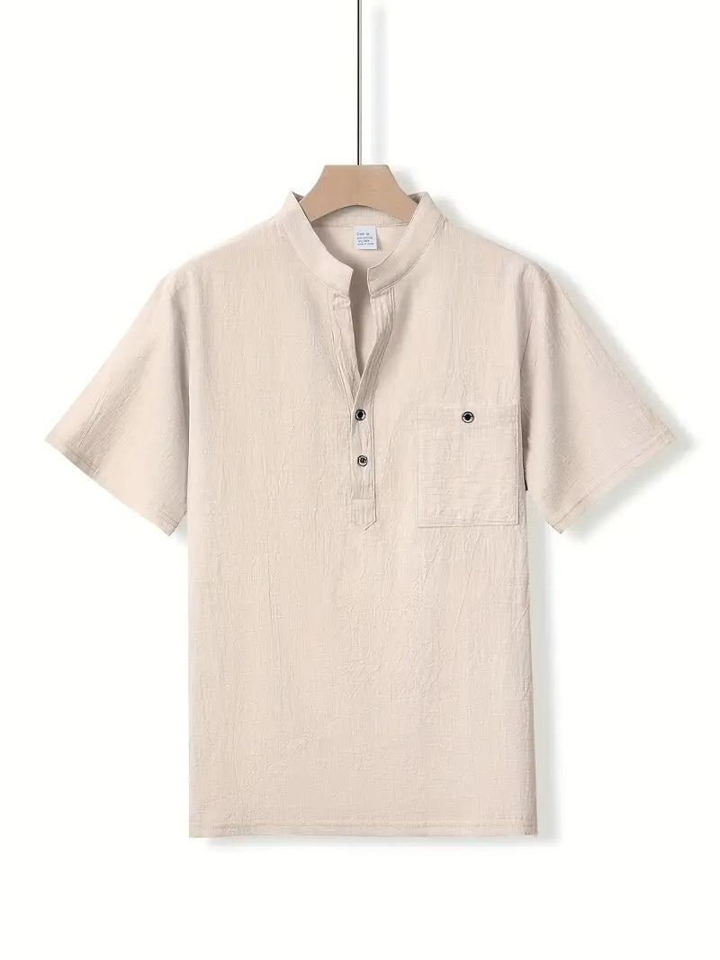 FOR EVER EST™ | Elegant Short-Sleeved Shirt