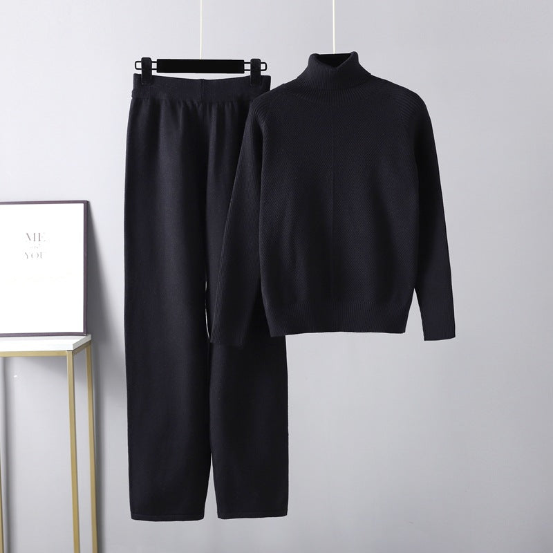 FOR EVER EST™ | Two-Piece Lounge Set in Cable Knit