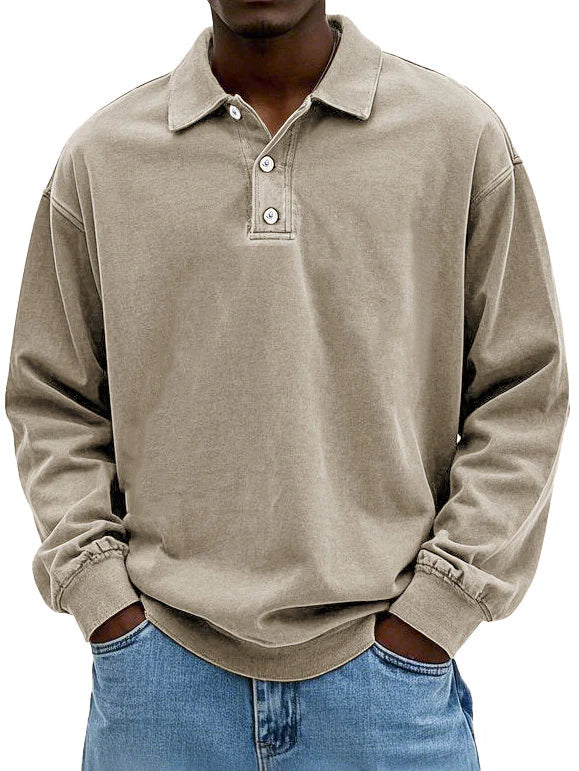 FOR EVER EST™ | Elegant Long-Sleeved Shirt with Buttons