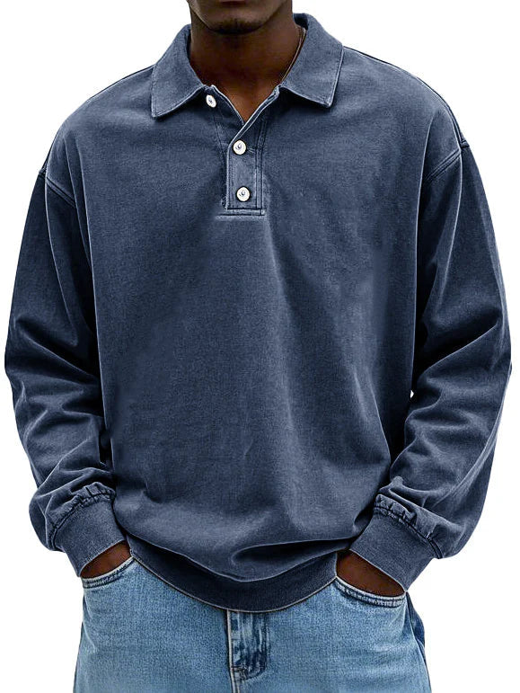 FOR EVER EST™ | Elegant Long-Sleeved Shirt with Buttons
